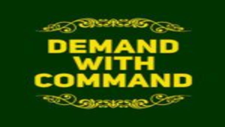 Ravi Speaks-Demand with Command.