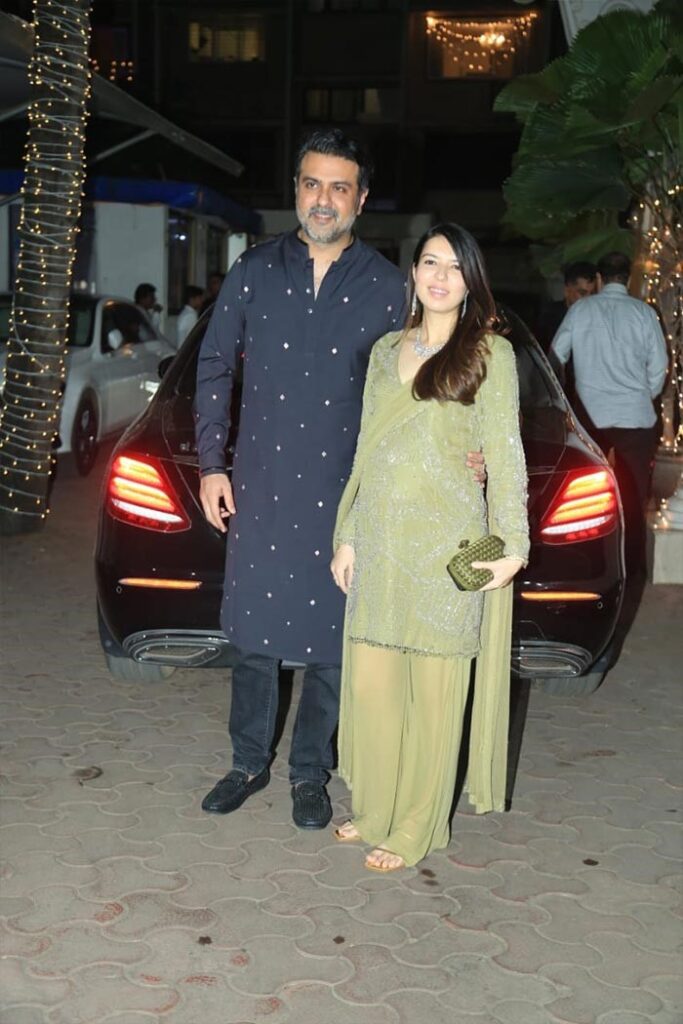 Diwali 2022: Anil Kapoor And Shamita Shetty At Shilpa Shetty's Party