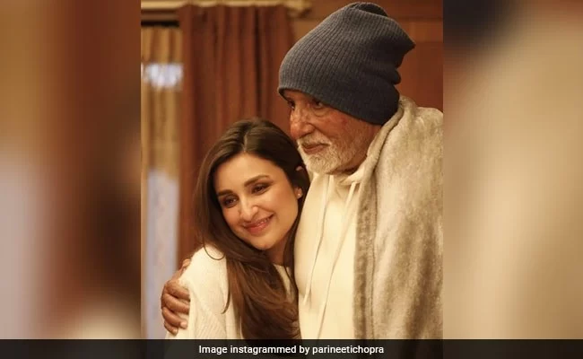 Amitabh with Parineeti