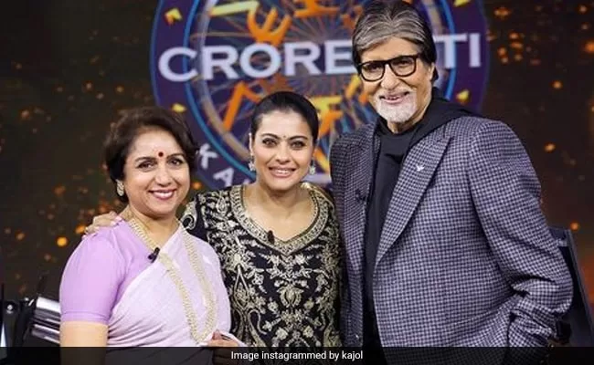 Kajol and Amitabh