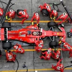 Formula 1-pit stop