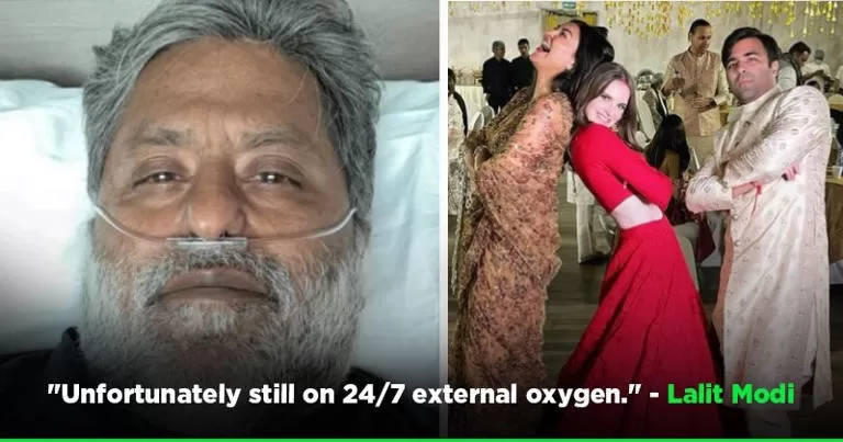 <strong>As Lalit Modi Reveals He Is On Oxygen Support 24/7, Sushmita Sen Posts Photo From A Wedding</strong>