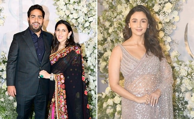 <strong>Celeb Roll Call At Kiara Advani-Sidharth Malhotra's Reception: Akash-Shloka Ambani, Alia Bhatt And Others</strong>