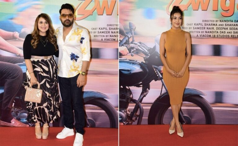 <strong>Kapil Sharma-Ginni Chatrath, Shehnaaz Gill And Others At <em>Zwigato</em> Screening</strong>