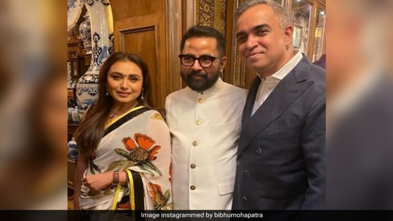 Rani Mukerji Steals The Show At Sabyasachi's Flagship Mumbai Store Opening