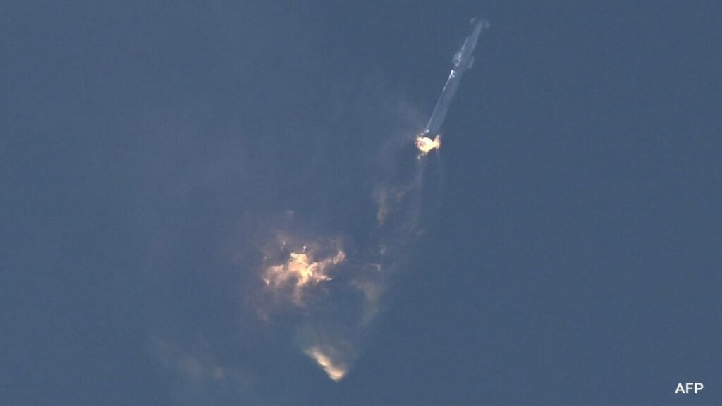 Watch The Moment Elon Musk's Starship Exploded During Test Flight