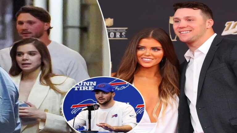Juicy Celebrity Scoop: Buffalo Bills QB Josh Allen Spotted with Hailee Steinfeld Amidst Rumored Breakup! Find Out the Truth Here!