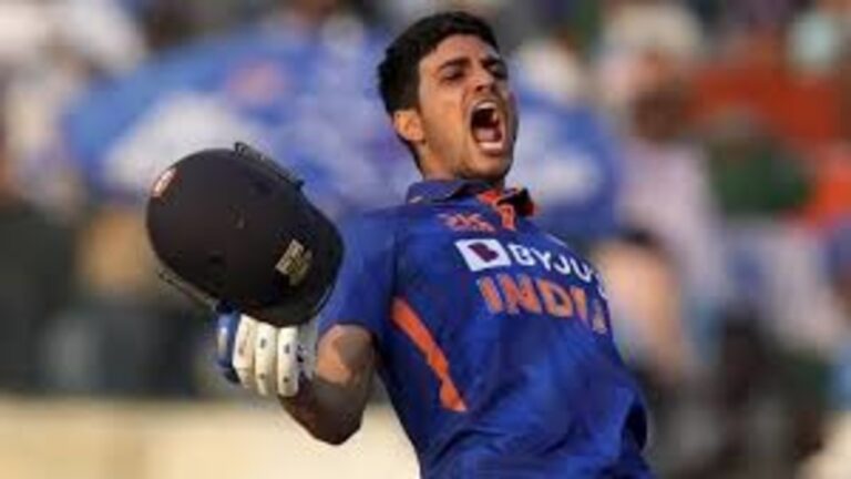 Indian International Cricket Sensation -Shubman Gill: Unleashing Cricket's Explosive Force!