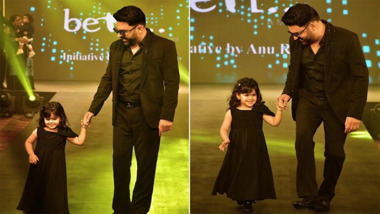 Cuteness Alert: Kapil Sharma's Daughter Anayra Blows Kisses At The Audience As She Walks The Ramp