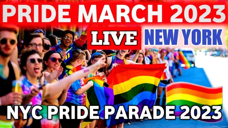 "Unleashing the Rainbow Revolution: Highlights from the Spectacular NYC Pride March 2023"