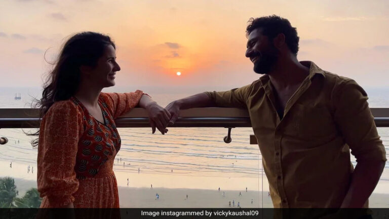 Vicky Kaushal and Katrina Kaif's Adorable Beach Moment Breaks the Internet