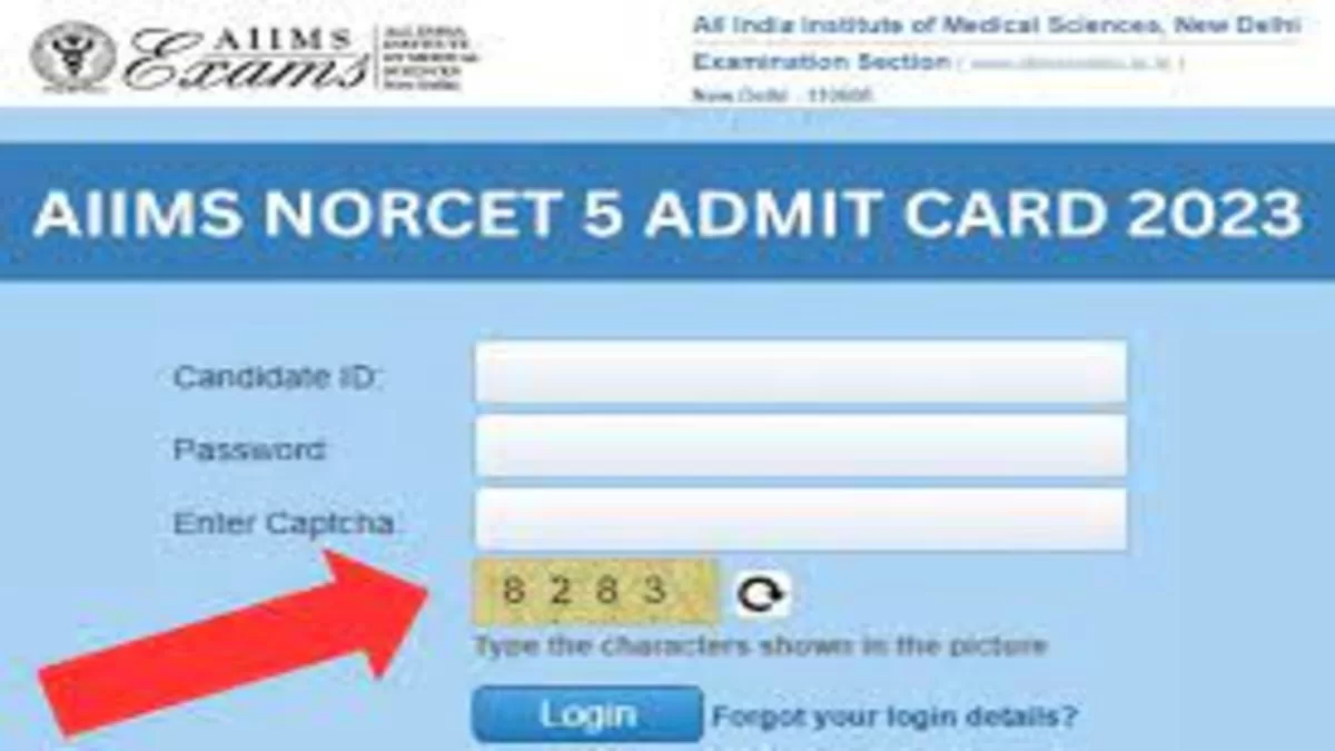 "AIIMS NORCET 5 Admit Card Released: Get Ready for the Exam!"