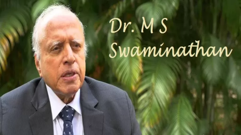 "Honoring Dr. M.S. Swaminathan's Legacy 🌾🇮🇳