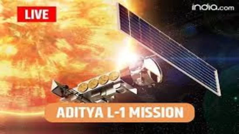 India's Aditya L1 Solar Mission: Journey to the Sun