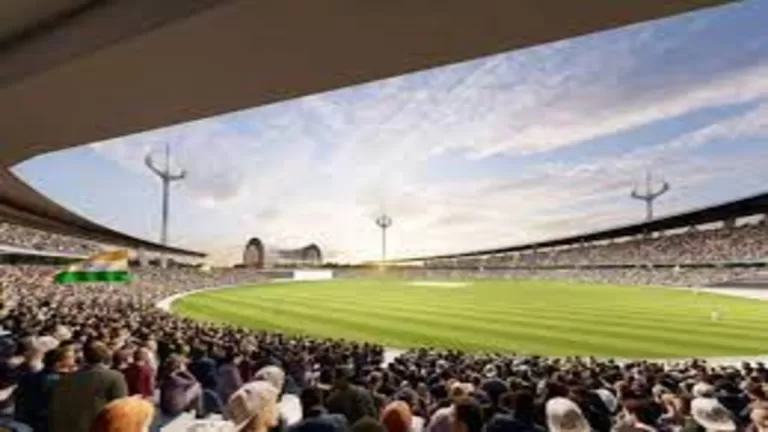 "Grand Unveiling of Varanasi's International Cricket Stadium 🏟️"