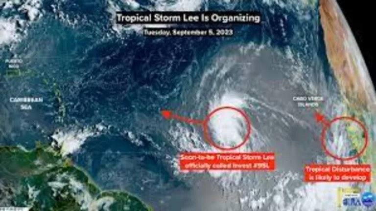 "Tracking Tropical Storm Lee: Stay Informed!"