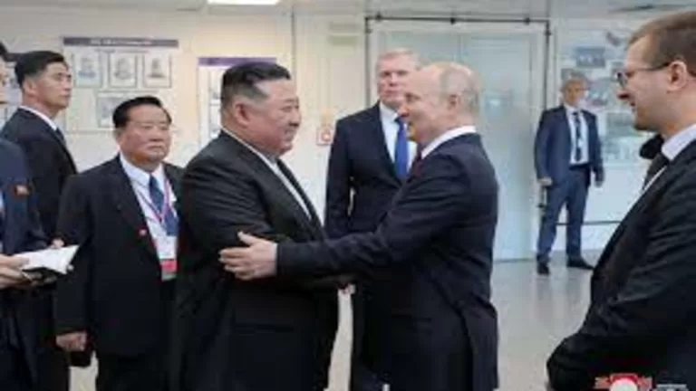 Kim Jong Un's Visit to Russian Aeronautics Factory