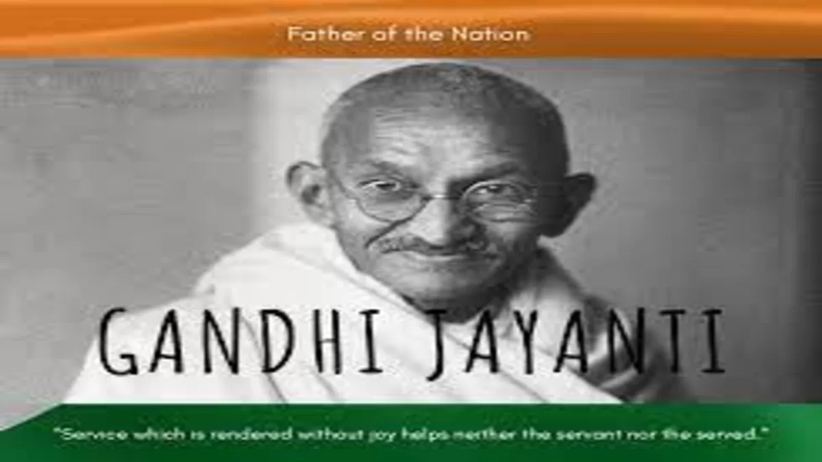 "Celebrating Gandhi Jayanti: Honoring the Father of the Nation 🇮🇳✨"