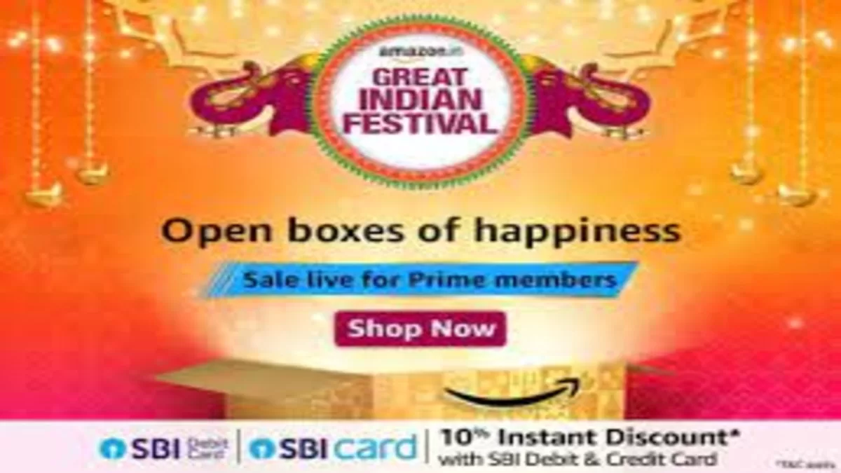 "Unlocking Savings at the Amazon Great Indian Festival Sale 🛍️📱🔥