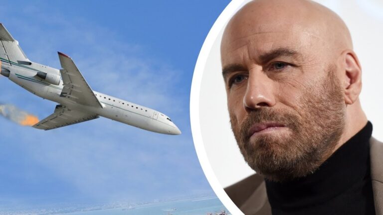 "Surviving the Skies: John Travolta's Near-Death Journey and The Shepherd's Soaring Tale ✈️🎬"