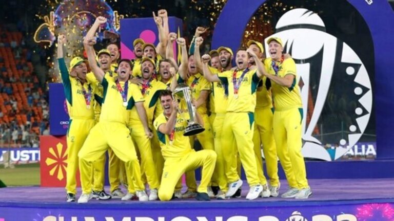 "Australia Clinches Sixth Cricket World Cup in Thrilling Victory Over India! 🏏🏆