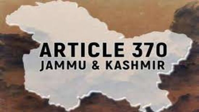 "Revitalizing Hope: Migrant Kashmiri Pandits and the Impact of Article 370 Abrogation"