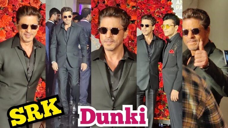 "Star-studded Bash and Dawn Premiere: Shah Rukh Khan Shines at Anand Pandit's 60th Birthday Celebration and 'Dunki' Release"