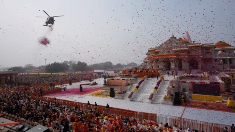 "Unveiling India's Historic Transformation: The Ram Temple Saga 🕊️✨"