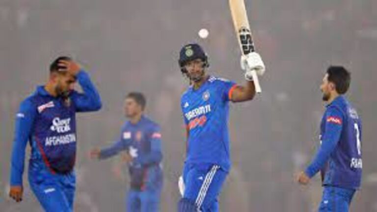 "Shivam Dube's Heroics Lead India to Victory in Chilly T20I Clash Against Afghanistan 🏏🇮🇳