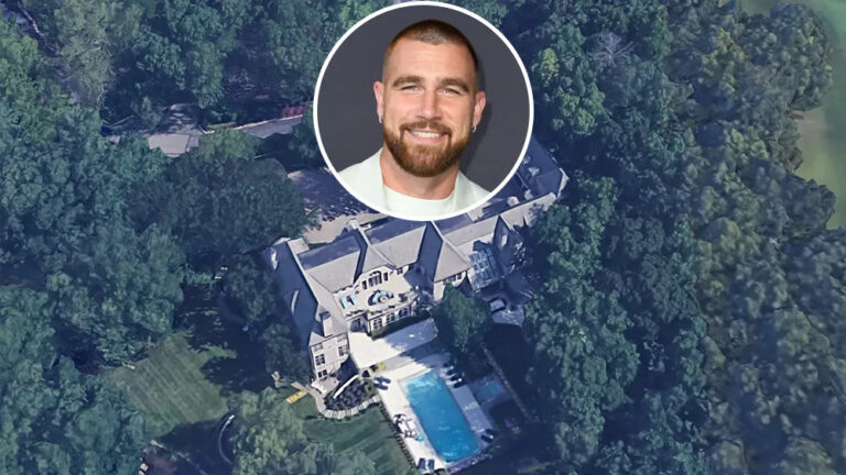 "Exploring Travis Kelce's $6 Million Mansion: A Glimpse into the NFL Star's Stylish Home and Lifestyle! 🏡✨
