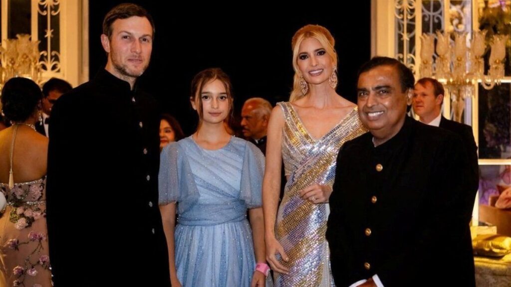Some pictures from the Ambani pre-wedding ceremony