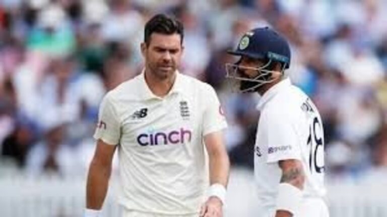 "Lamenting Kohli's Absence: Anderson's Reflections on Cricket's Top Rivalry"
