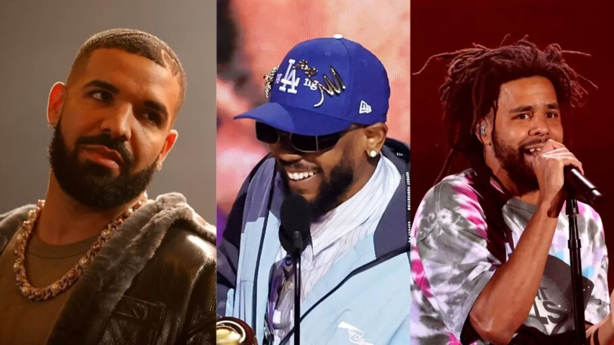 "Hip-Hop Clash: Unraveling Drake, Kendrick Lamar, and J Cole's Feud"