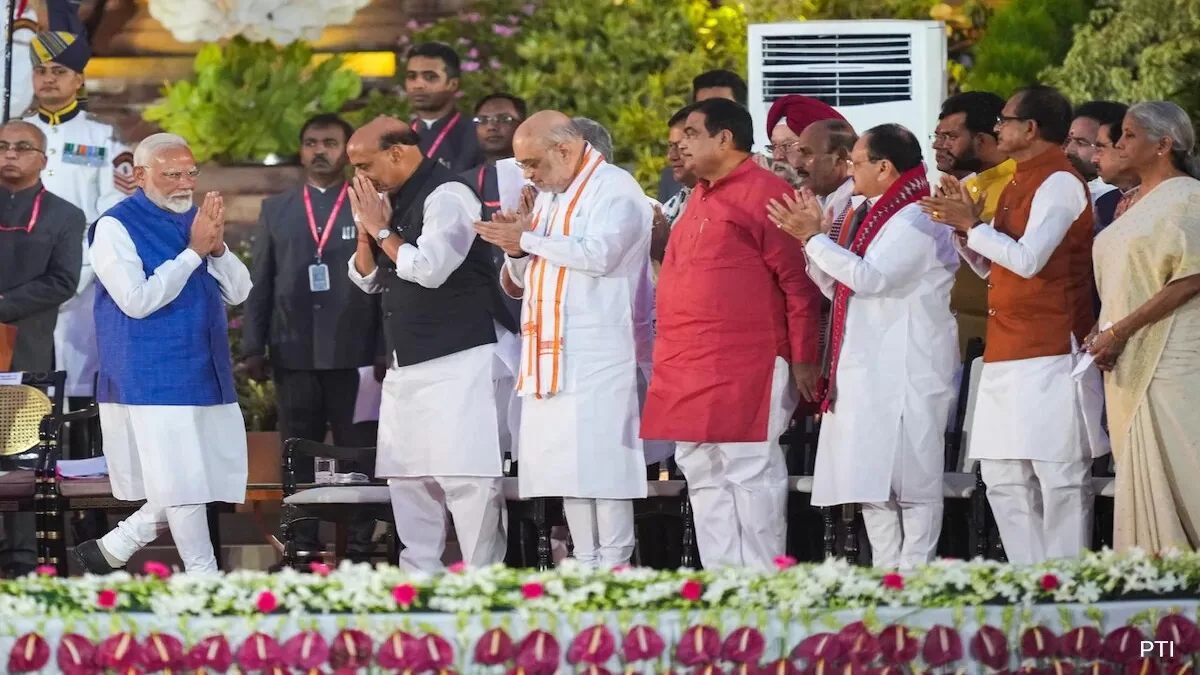 "Modi 3.0: Historic Third Term with a Diverse New Cabinet"