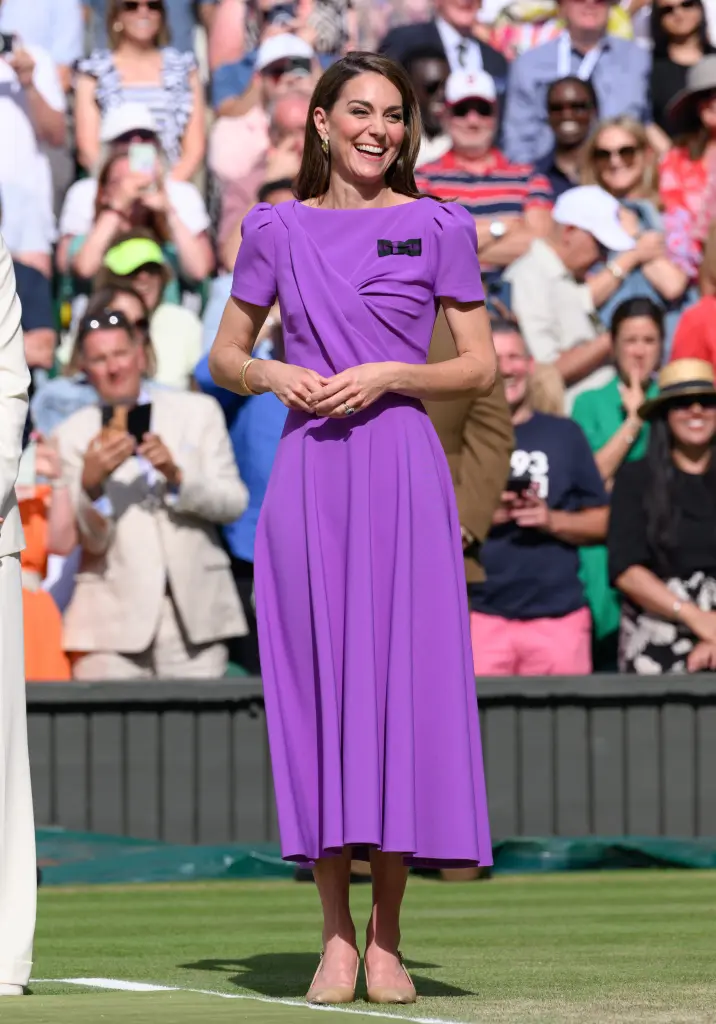 Kate Middleton's Symbolic Purple Dress at Wimbledon