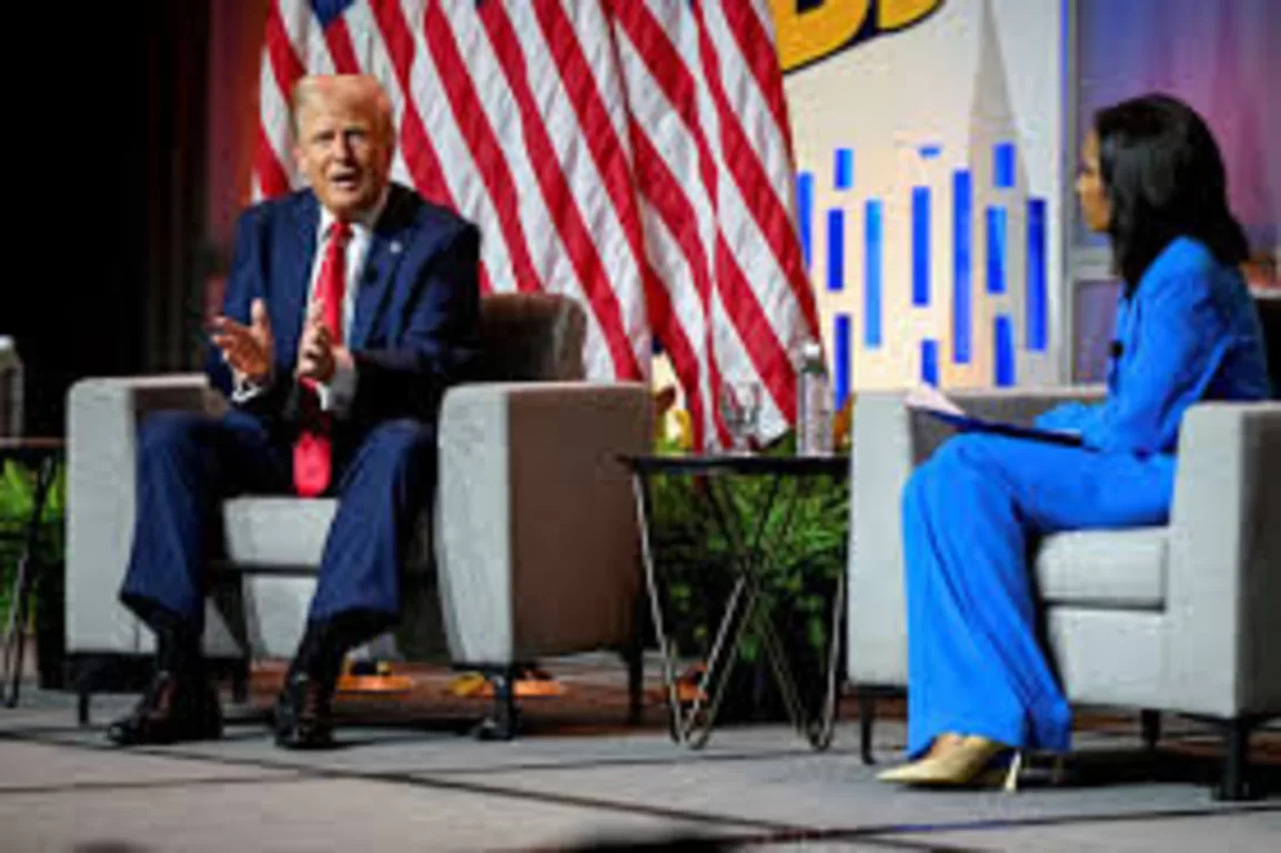 "Trump's False Claims on Kamala Harris' Race Spark Controversy at NABJ Convention"