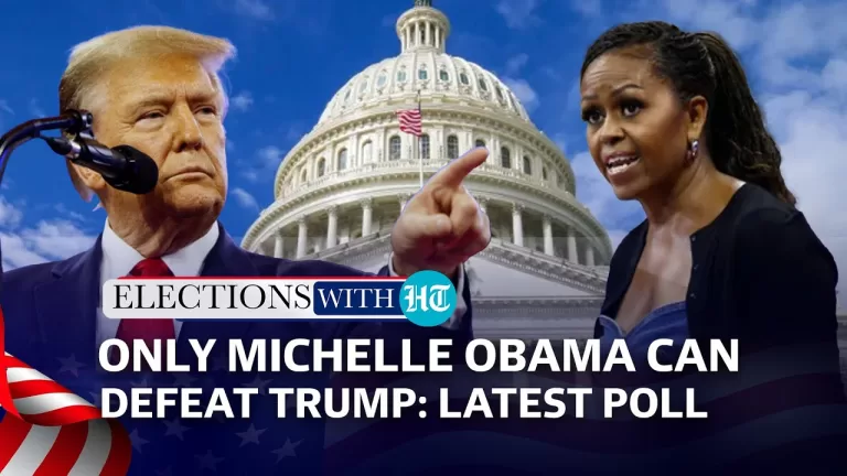 "Michelle Obama: Trump's Toughest Opponent if Biden Steps Down"