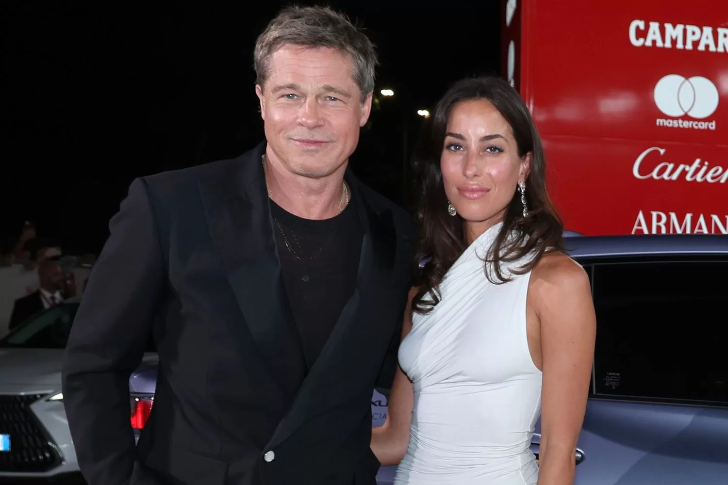 "Brad Pitt and Ines de Ramon Turn Heads at Venice Film Festival Red Carpet Debut!"