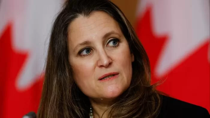 Chrystia Freeland Resigns: Canada Faces Leadership Turmoil Over Tariff Dispute with Trudeau!