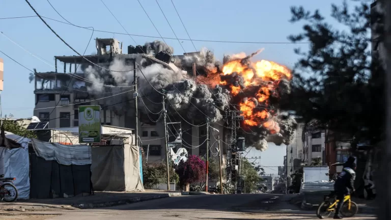 Gaza Air Strike: Nine Family Members Killed in Al Maghazi Bombing