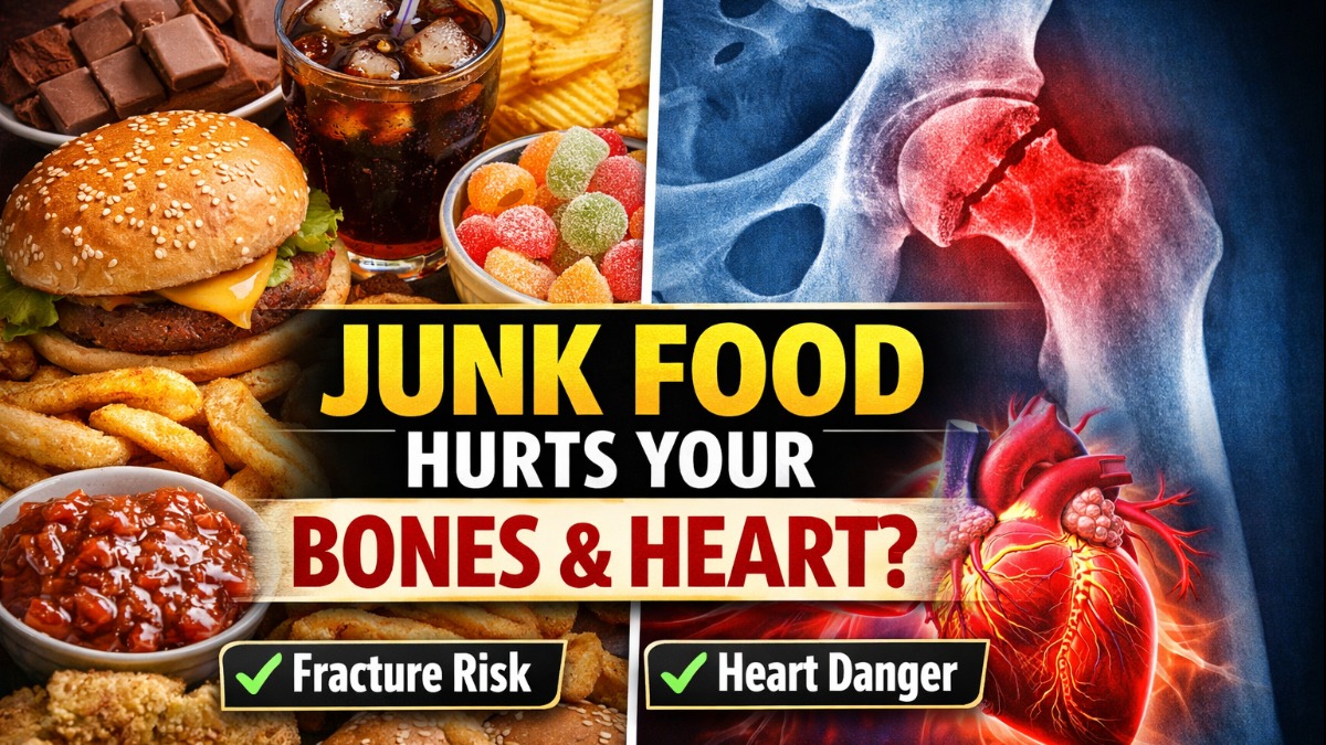 Ultra-Processed Foods and Bone Health: New Research Links Junk Food to Fractures and Heart Risk