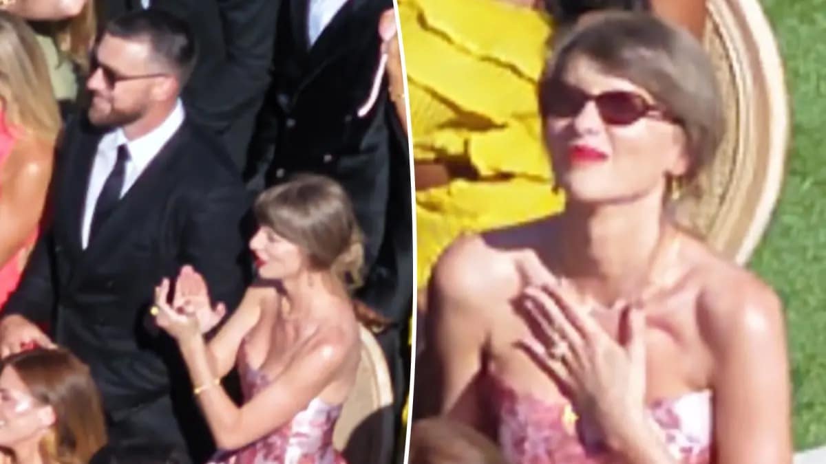 Taylor Swift Debuts Wedding Ring After Marrying Travis Kelce at Star-Studded Ceremony