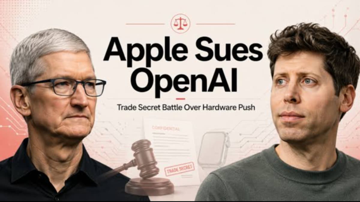Apple Sues OpenAI Over Alleged Trade Secret Theft, Sparking Strong Reactions Across the Tech Industry Apple Sues OpenAI Over Alleged Trade Secret Theft, Sparking Strong Reactions Across the Tech Industry