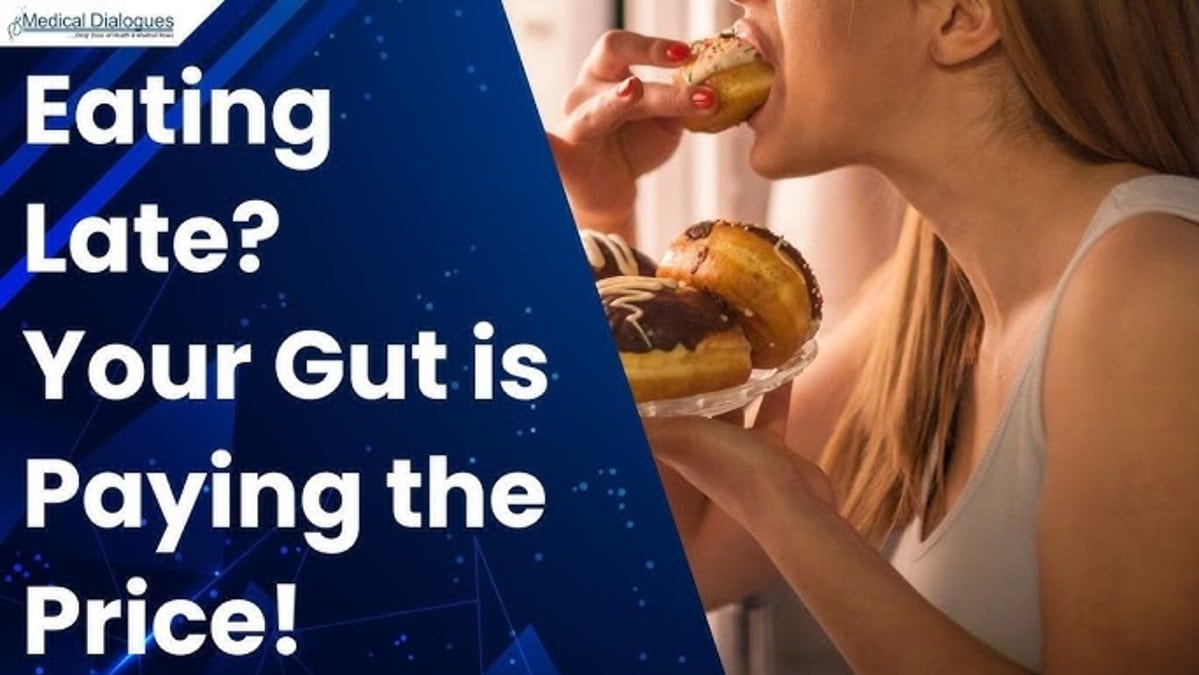 Late-Night Eating and Stress May Harm Your Gut Health, New Study Suggests